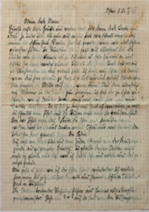 Feldpost von Hans 1943-04-24 2