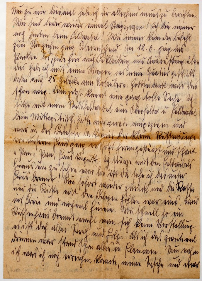 Feldpost von Hans 1943-06-16 3
