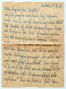 Feldpost von Hans 1943-11-09a 2