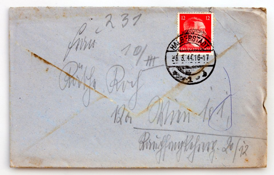 Feldpost von Hans 1944-03-06a 1