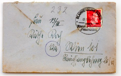 Feldpost von Hans 1944-03-09 1