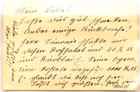 Feldpost von Hans 1944-01-01 2 Mutter Datum geschätzt