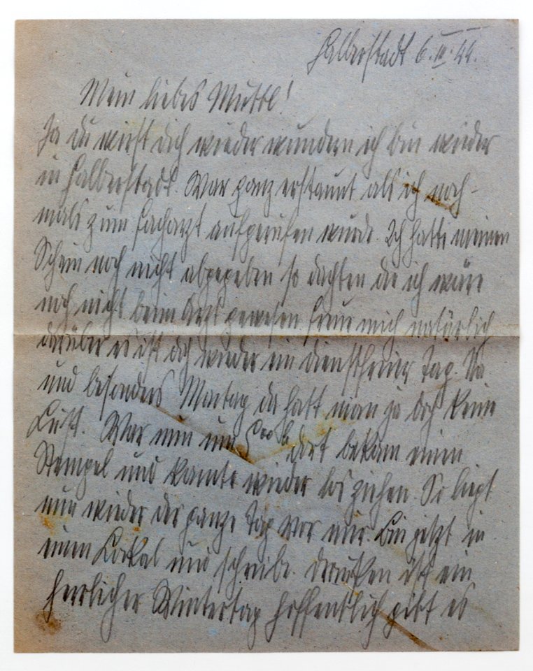 Feldpost von Hans 1944-03-06a 3