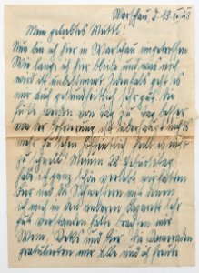 Feldpost von Hans 1943-12-13 3