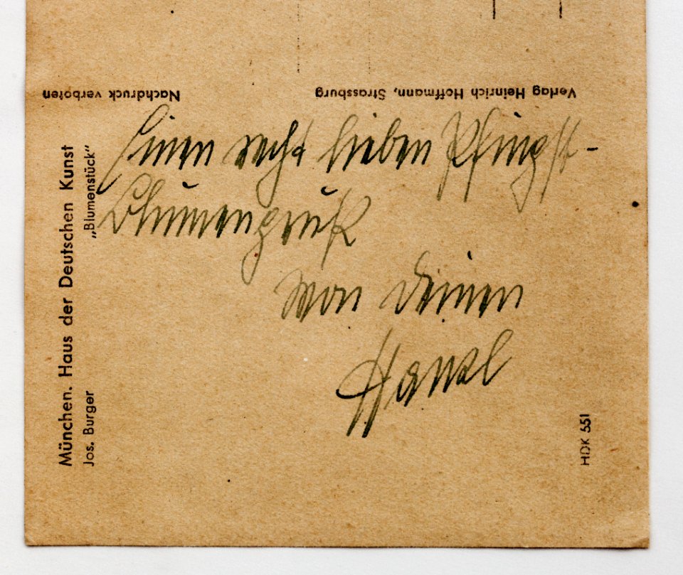 Feldpost von Hans 1944-06-10 geschätzt 2