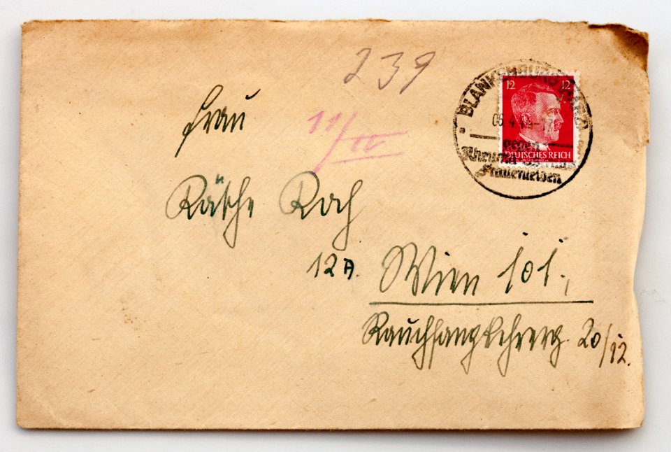 Feldpost von Hans 1944-04-06 1
