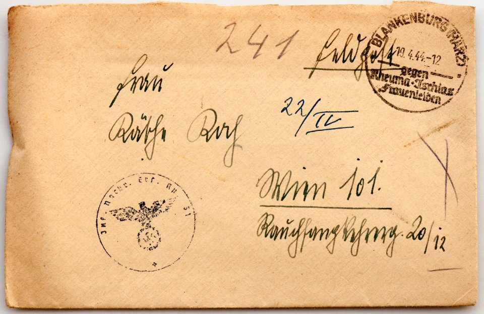 Feldpost von Hans 1944-04-18 1