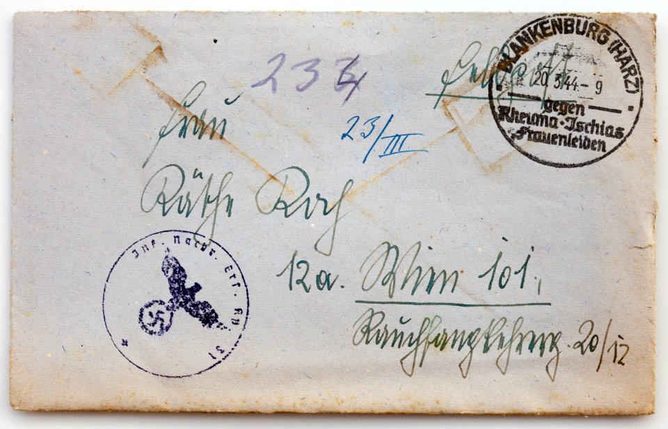 Feldpost von Hans 1944-03-18 1