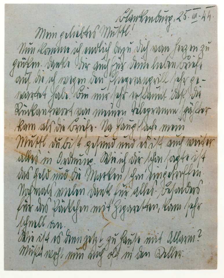 Feldpost von Hans 1944-03-25 3