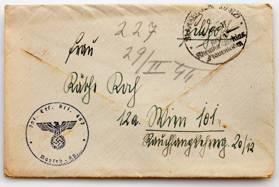 Feldpost von Hans 1944-02-26 1