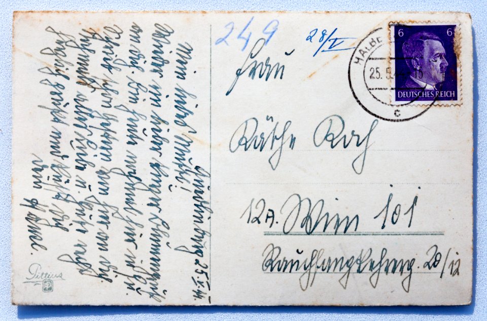 Feldpost von Hans 1944-05-25a 2