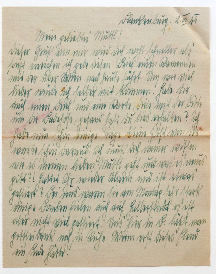 Feldpost von Hans 1944-06-02 3