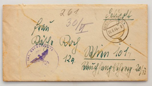Feldpost von Hans 1944-06-27 1