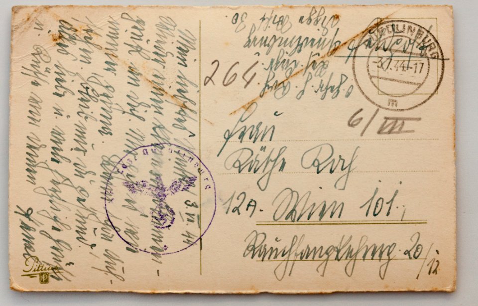 Feldpost von Hans 1944-07-03 2