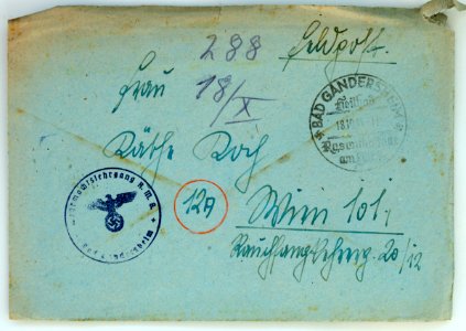 Feldpost von Hans 1944-10-18 1