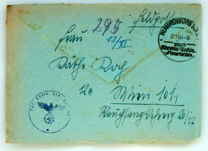 Feldpost von Hans 1944-11-06 1