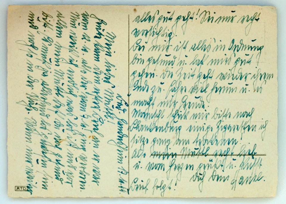 Feldpost von Hans 1944-10-18d 2