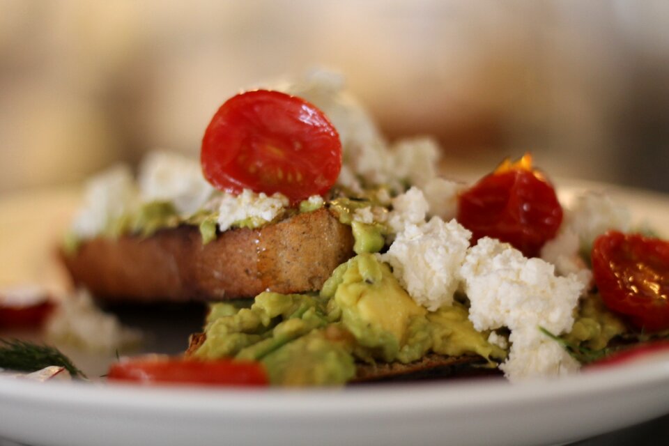 Nutrition healthy avocado