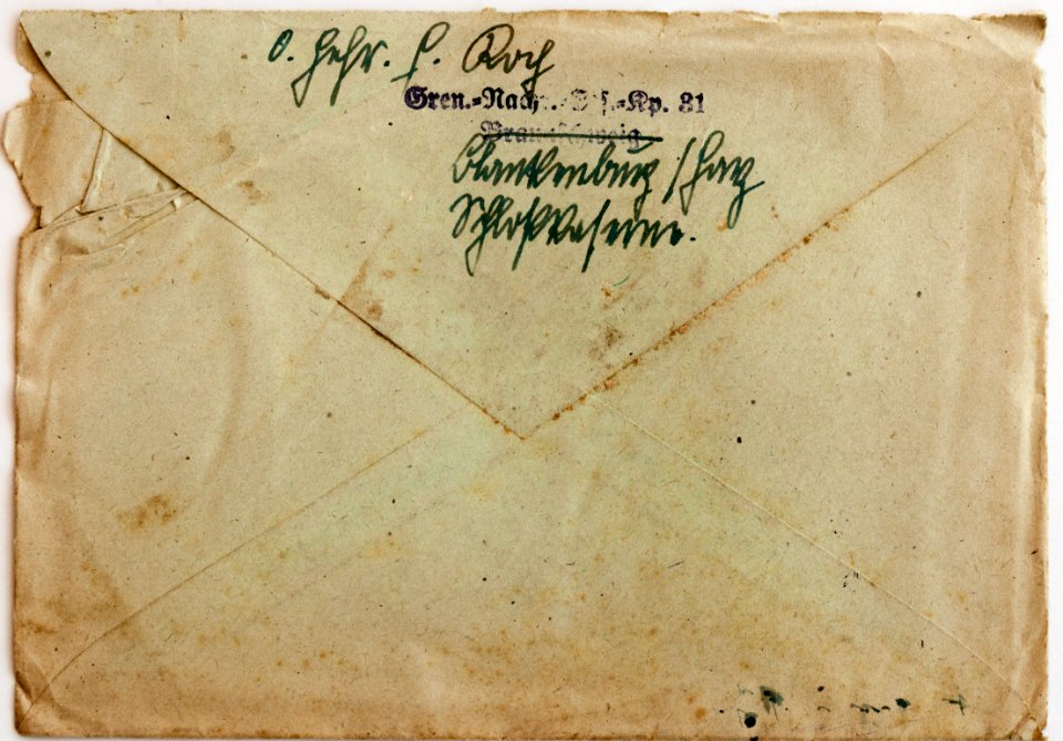 Feldpost von Hans 1944-12-11 2