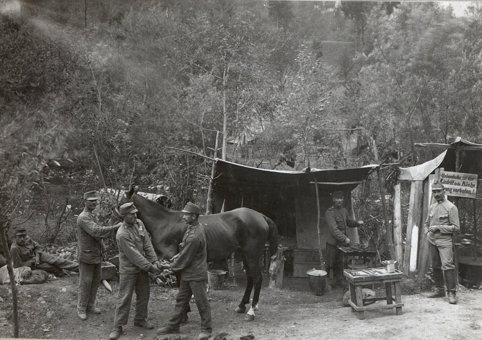 Feldschmiede an der Isonzofront (BildID 15605739)