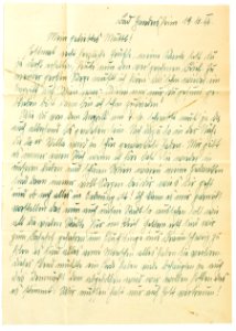 Feldpost von Hans 1944-10-19 2