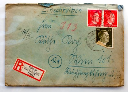 Feldpost von Hans 1945-03-04 1