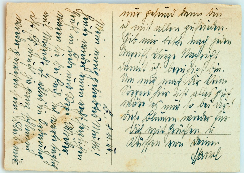 Feldpost von Hans 1944-11-08 2