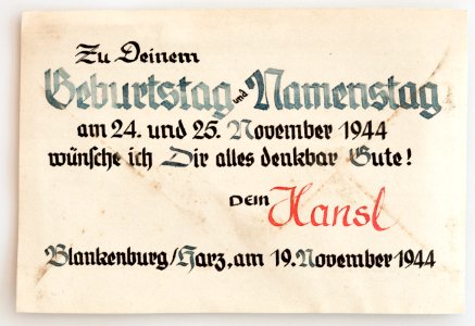Feldpost von Hans 1944-11-18 7