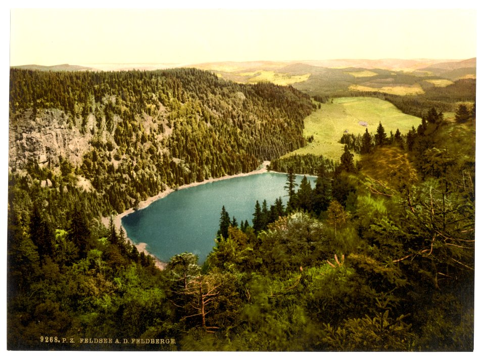 Feldsee and Feldberger Hotel, Black Forest, Baden, Germany-LCCN2002696335