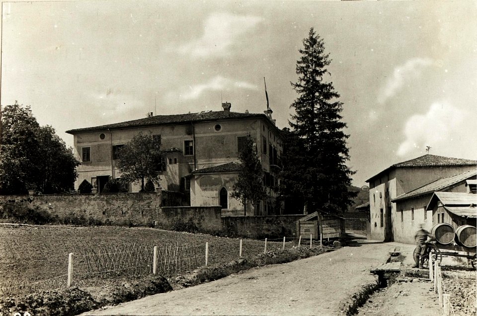 Feldspital 2-16 in Prvacina, Hauptgebäude, 10.5.1916. (BildID 15594789)