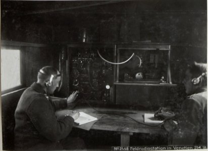 Feldradiostation in Venetien 21.1.18. (BildID 15614369)