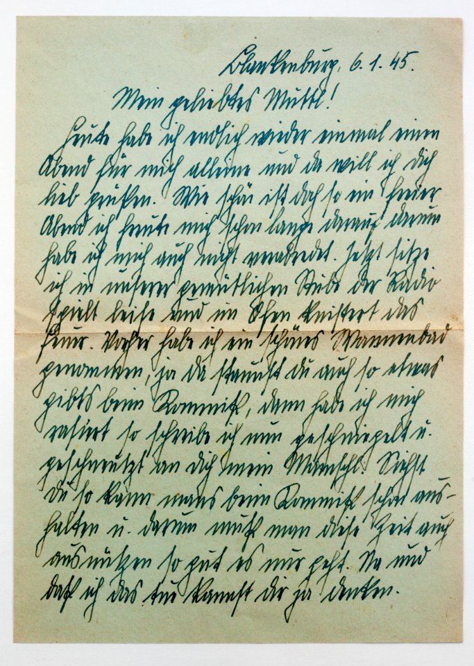 Feldpost von Hans 1945-01-06 3