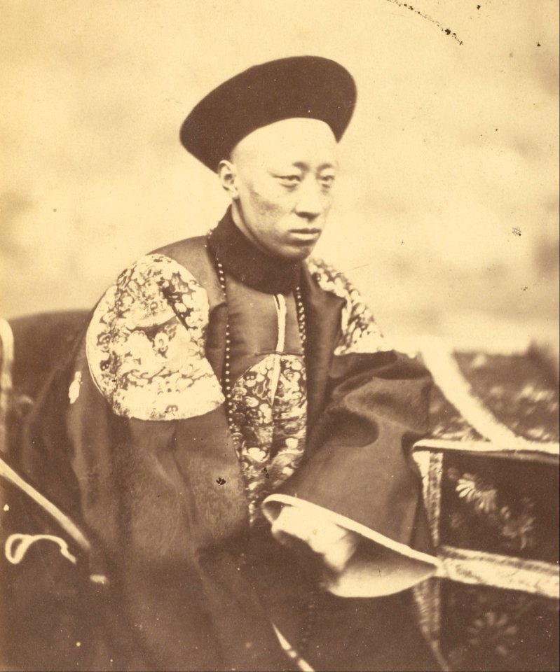 Felice Beato (British), born Italy - Prince Kung - Google Art Project