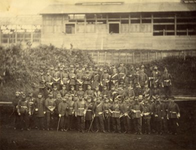 Felice Beato (British, born Italy - (Group Portrait of the Royal Marine Battalion) - Google Art Project (6812723)