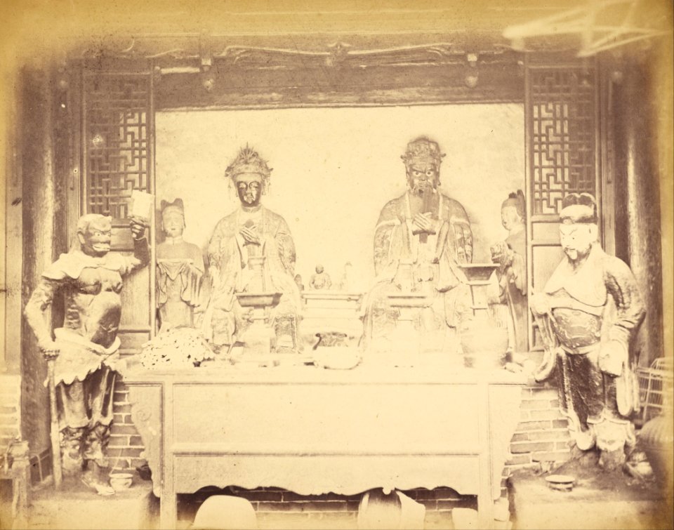 Felice Beato (British, born Italy - (Headquarter House, 1st Division, Pehtang, China, August 1, 1860) - Google Art Project