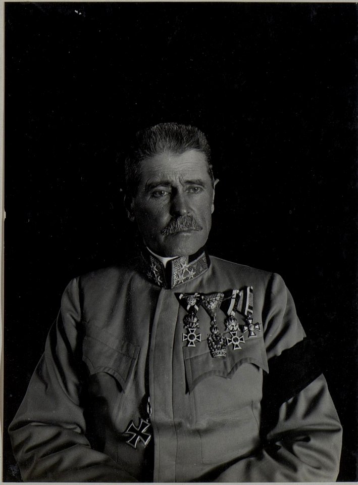 Feldzeugmeister v.Benigni in Bereck, Mai 1917 (BildID 15455520)