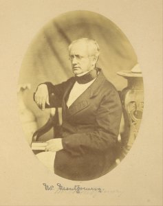 Felice Beato (British), born Italy - (Portrait of Sir Robert Montgomery, Esq., B.C.S, Chief Commissioner in Oude) - Google Art Project