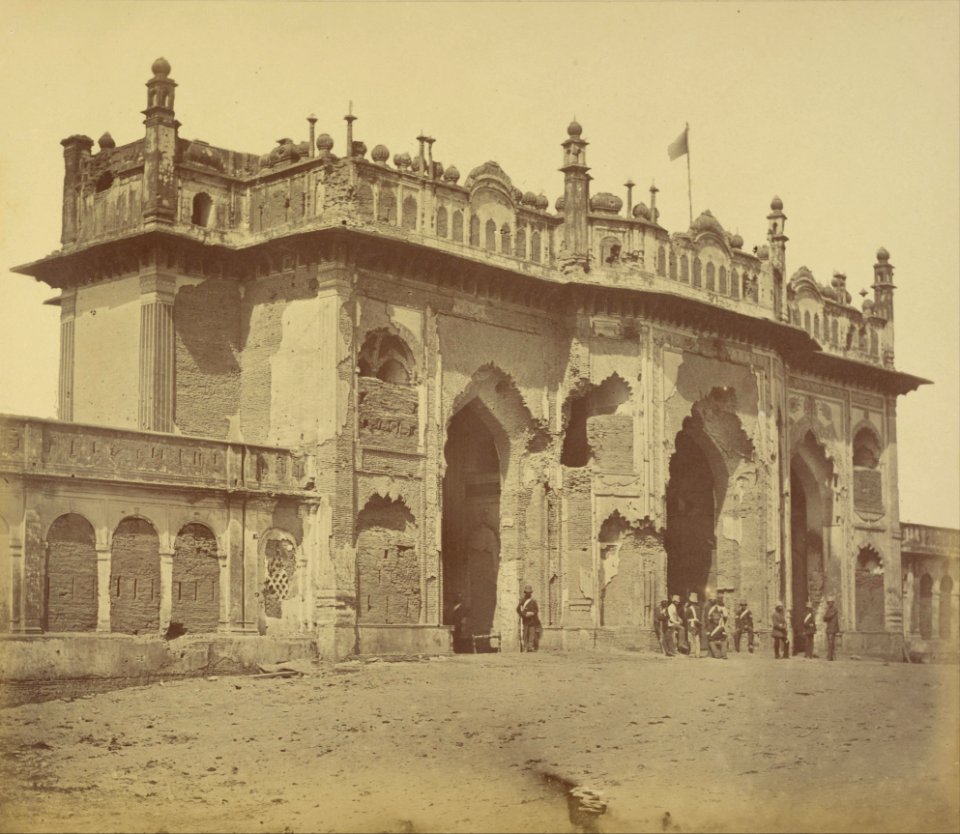 Felice Beato (British, born Italy - (Gate of Senah Iaman Bari) - Google Art Project