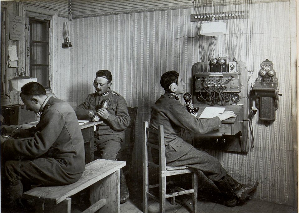 Feldtelephonzentrale der 25. Infanteriedivision in Milcza (BildID 15443463)