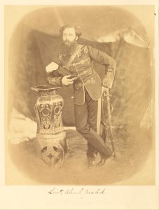Felice Beato (British, born Italy - (Lieutenant-Colonel Crealock) - Google Art Project