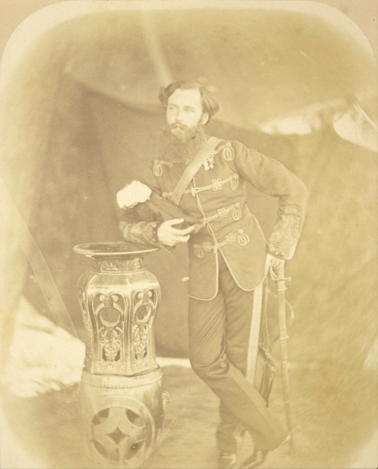 Felice Beato (British, born Italy - (Portrait of Colonel Henry Hope Crealock, Deputy Assistant, Adjutant-General) - Google Art Project