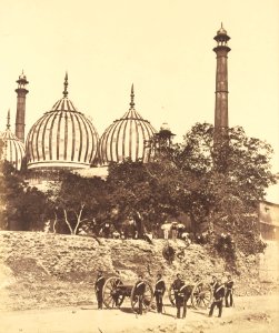 Felice Beato (British, born Italy - (Mosque at the Khyratee Gate) - Google Art Project
