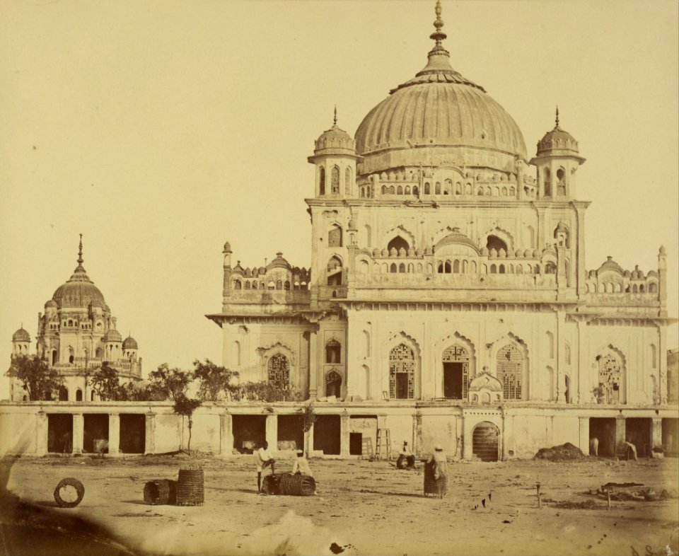 Felice Beato (British, born Italy - (Small Mosque in the Kaiserbagh) - Google Art Project
