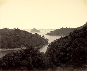 Felice Beato (British, born Italy - (Pappenberg Island at the Entrance of the Bay of Nagasaki) - Google Art Project