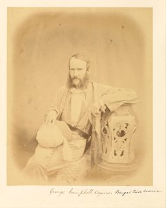 Felice Beato (British, born Italy - George Campbell, Esquire, Bengal Civil Service) - Google Art Project