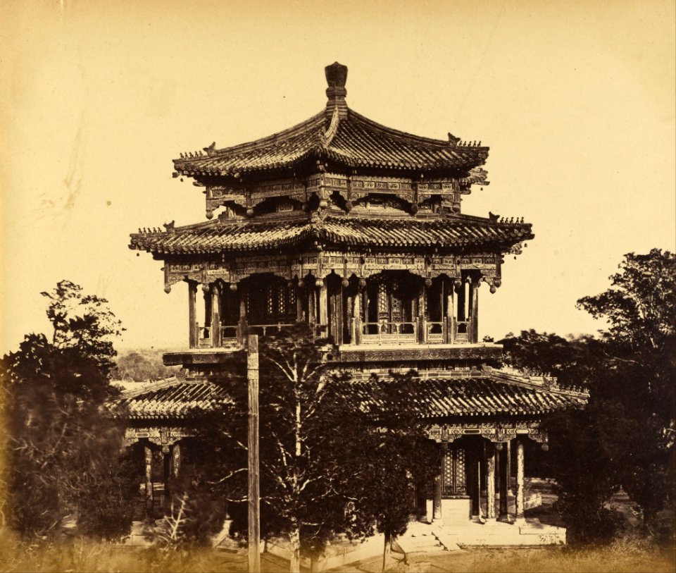 Felice Beato (British, born Italy - (The Great Imperial Palace (Yuan Ming Yuan) Before the Burning, Pekin, October 18, 1860) - Google Art Project