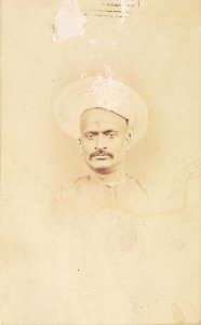 Felice Beato (British, born Italy - (Sir Dinkur Rao, Chief Minister of the Maharaja of Gwalior) - Google Art Project
