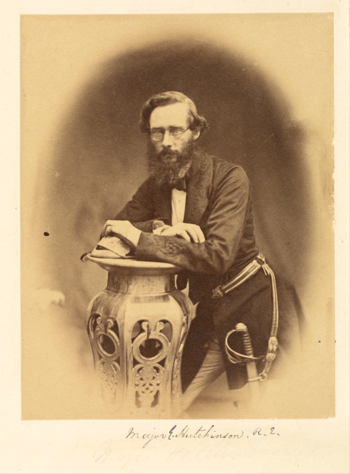 Felice Beato (British, born Italy - (Major E. Hutchinson, R.E.) - Google Art Project