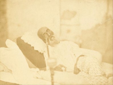Felice Beato (British, born Italy - (The Last Great Mogul. Bahadur Shah II, Son of Akbar Shah II, Grandson of Shah Alum II, Great Grands... - Google Art Project