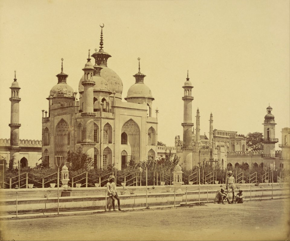 Felice Beato (British, born Italy - (Mosque in the Hussainabad Imambara) - Google Art Project